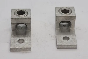2x ILSCO D3763 300MCM-6 AL9C 1 HOLE HEAVY DUTY MECHANICAL LUG [2ES1-1] - Picture 1 of 6