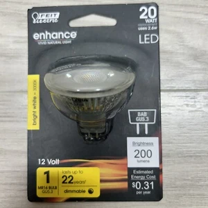 Feit Electric BPBAB/930CA 12V 2.6W 3000K 200 Lumens Dimmable LED Light Bulb - Picture 1 of 4