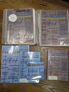 TEACHING MATH Homeschool Set PRE-CALCULUS Workbook TEXTBOOKS Keys Auto-Grade CDs - Picture 1 of 3
