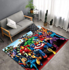 3D Marvel Avengers Teppich Kinder Fumatten Schlafzimmer Wohnzimmer Bodenmatte