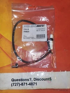 Sensor de desgaste de pastillas de freno de disco delanteras Porsche Boxster 986 996 SEBRO 99661236500 - Imagen 1 de 1