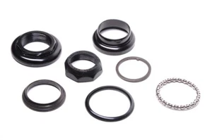 Fahrrad Gabellagersatz Gewinde Gabel 1 Zoll schwarz - Bild 1 von 1