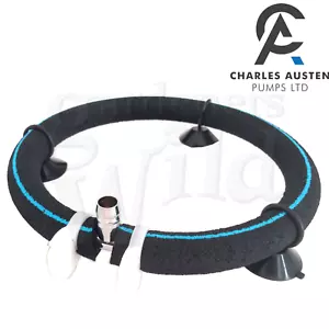 DIFUSOR DE AIRE ANILLO 7" 17cm Grande Redondo Burbujeador Estanque Hidropónico Peces AHORRA - Imagen 1 de 3