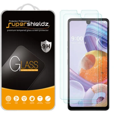 [2-Pack] Supershieldz Tempered Glass Screen Protector for LG Stylo 6 - Image 1 of 4