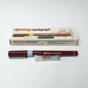 rOtring Rapidograph Technical Pen - 0.60 mm - Art. 155060 - Made in W. Germany - Foto 1 di 4