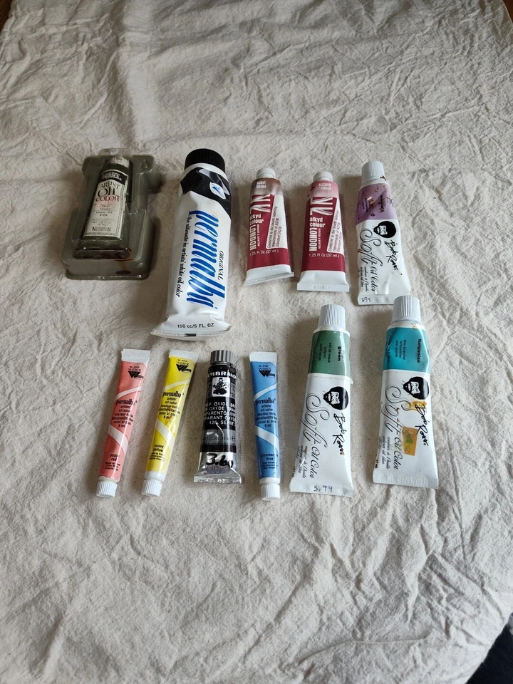 Lote de 11 colores al óleo mixtos para artista B10 Foto 1 de 4