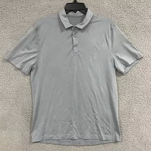 Lululemon Polo Shirt M Blue Athleisure Casual Everyday Evolution Performance - Picture 1 of 5