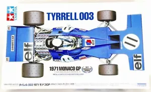 TAMIYA 1/12 TYRRELL 003 1971 MONACO GP WINNER BIG SCALE SERIES NO.54 RARE - Picture 1 of 12
