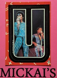 1984 TOPPS MICHAEL JACKSON SERIES TWO - STICKER CARD #66 - MJJ PRODUCTIONS - POP - Picture 1 of 4