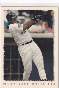 1995 Topps #1 Frank Thomas NM