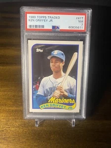 1989 Topps Traded - Ken Griffey Jr. - No. 41T - PSA 7 - Picture 1 of 3