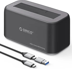 Orico USB Type-C 2.5"/3.5" SATA HDD/SSD Docking Station USB3.1 10Gbps - Picture 1 of 5