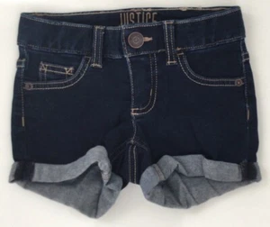Girls Jeans Shorts 6 Justice - Picture 1 of 4