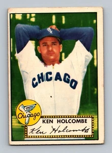 1952 Topps #95 Ken Holcombe GD-VG (rughe) carta da baseball vintage (C3) - Foto 1 di 2