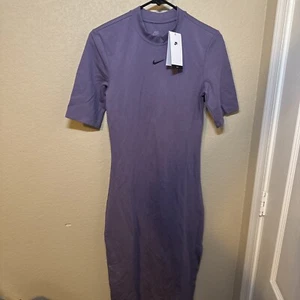 Nike Women's Sportswear Essential Tight Midi Dress Size Small DV7878-509 - BNWT - Picture 1 of 4
