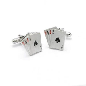 Tarjetas de juego Onyx Art con puños para hombre 4 ases #Ck131 - Imagen 1 de 2