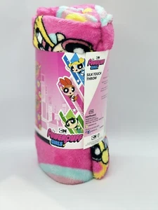 The Powerpuff Mädchen Silk Touch Überwurf Decke 40x50in - Bild 1 von 4