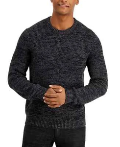 Inc International Concepts Page Crewneck Sweater Black Size Medium - Picture 1 of 1