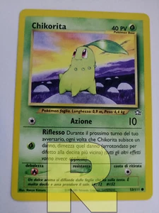 Chikorita ® Neo Genesis 53/111 ® Comune ® Pokemon ® Italiano ® EX - Picture 1 of 7