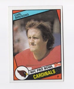 1984 Topps #340 Carl Birdsong Arizona Cardinals Oklahoma State - Picture 1 of 2