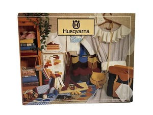 Sewing  Machine Husqvarna How To Instructional Book Ring Binded  Made In Sweden - Bild 1 von 12