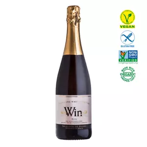 Win White Sparkling Organic De-Alcoholised Non Alcoholic Wine 75cl 0% ABV - Picture 1 of 6