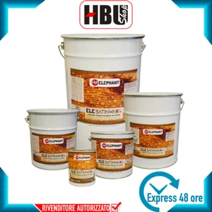 ELE SATINWAX WP Vernice finitura trasparente per legno acqua cerata satinata - Foto 1 di 6