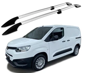Aluminium Dachträger Seite Schienen Passend Für L2 Toyota proace city (2019 - Picture 1 of 4