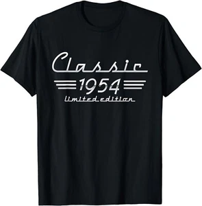 70 Year Old Gift Classic 1954 Limited Edition 70th Birthday Gift Unisex T-Shirt - Picture 1 of 4