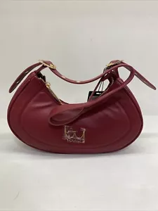 BYBLOS FW24 Rosso Scuro Mezzaluna Small - Foto 1 di 2