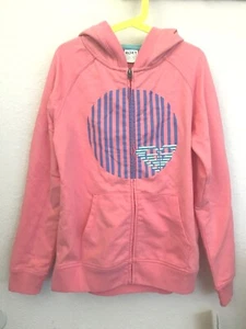 Roxy Girls Logo Hooded Zip Jacket Size Small S/7 or Medium M/10, Pick Color Size - Picture 1 of 15