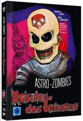 Mediabook Astro Zombies Robot of Horror The Space Vampires Blu-ray +DVD New - Image 1 of 2