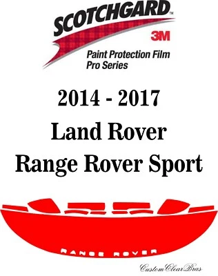 3M Scotchgard Paint Protection Film Pro Series 2015 Land Rover Range Rover Sport - Image 1 of 3