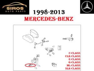 Used Delphi Brake Light Switch Sensor For 1998-2013 Mercedes-Benz vehicles - Picture 1 of 6