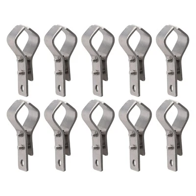 10pcs Pinces R��glables en Acier Inoxydable pour Divers pour Installations de Pa - Photo 1/4