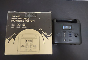 GOLABS R150 Portable Power Station, 204Wh LiFePO4 Battery with 160W AC
