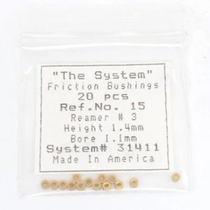 Brass Clock Bushings The System Friction Bushings No. 15 - YP57 - Picture 1 of 2