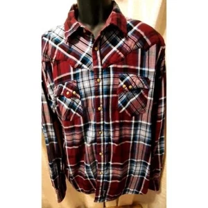 Wrangler Retro Fancy Yolk & Pockets Western XL (Fits L) - Picture 1 of 7