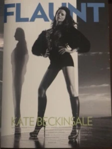 FLAUNT MAGAZINE (December 2011) KATE BECKINSALE - Tidal Issue - Picture 1 of 2