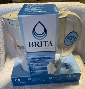Brita Soho Water Filtration Pitcher White 6 Cup New In Package - Picture 1 of 8