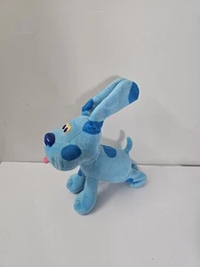 Vintage Blues Clues Plüschtier blau Fisher Price 2000 Come Here blau Spielzeug bellt & springt - Bild 1 von 12