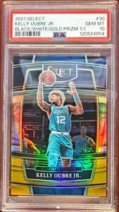 2021-2022 SELECCIONAR #30 KELLY OUBRE JR NEGRO/BLANCO/ORO 1/1 PSA 10 *6976 - Imagen 1 de 1