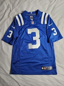 Rodrigo Blankenship Indianapolis Colts Nike Jersey #3 Mens Size Small Blue White - Picture 1 of 10