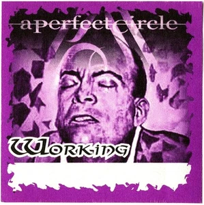 A Perfect Circle 2001 Mer de Noms Concert Tour Working Backstage Pass - Picture 1 of 1