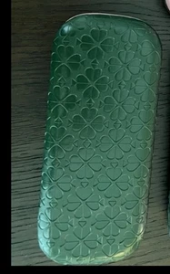 NWOT New Kate Spade Pink & Green Hardshell Sunglasses Glasses Case (shv29) - Picture 1 of 4