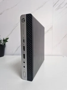HP ProDesk 705 G5 MINI PC AMD Ryzen 5 Pro 3400GE 8GB RAM 120GB SSD Win 11 - Afbeelding 1 van 4