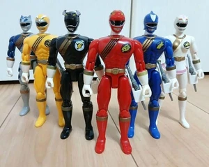 Hyakujuu Sentai Gaoranger 6 Personen Set Gao weiß bewegliche Figur Krafttier - Bild 1 von 11