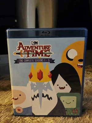 Adventure Time The Complete Seasons 1-5 (Blu-ray, 2019, 6-Disc) - Image 1 of 4