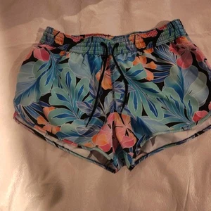 Hurley Pull-on Board Short Swim Shorts Women's Size M Lowrise Tropical Sunset - Imagen 1 de 6