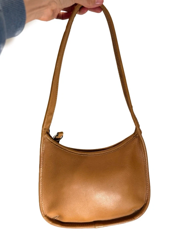 Bolso de hombro Coach Legacy vintage de cuero 9020 color tostado camel Foto 1 de 4